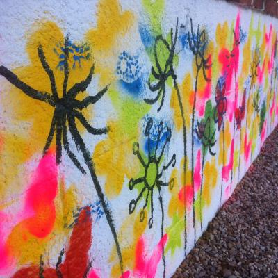 fresque centre social