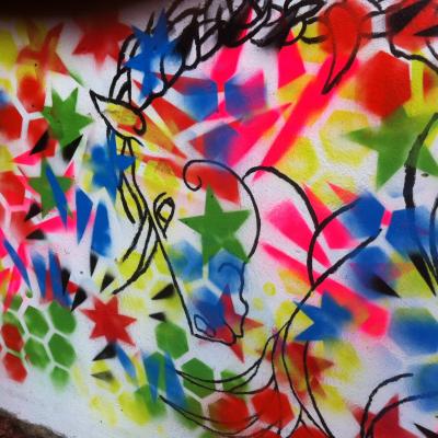 fresque centre social
