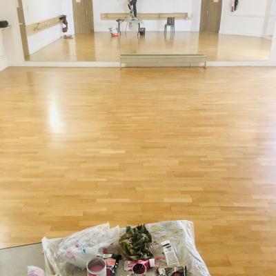 fresque salle de danse